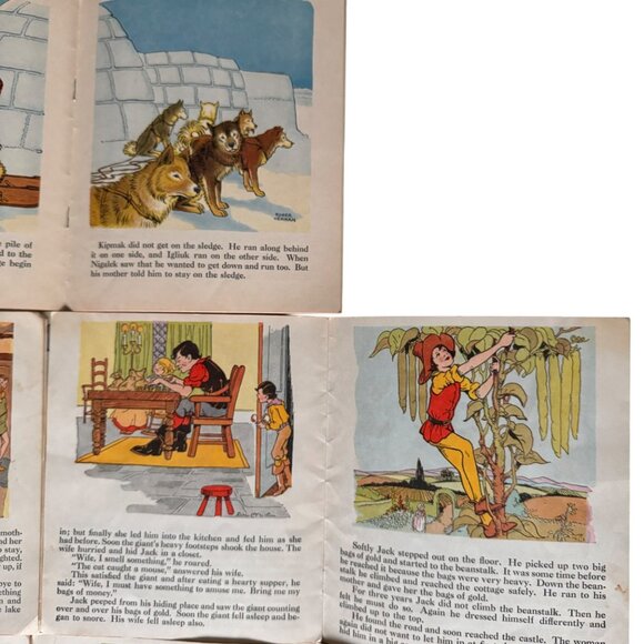 Vtg 1930s Platt & Munk Childrens 17 Book Set Classic Fairy Tales Nursery Rhymes - Picture 12 of 15